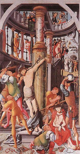Jerg Ratgeb Flagellation of Christ china oil painting image